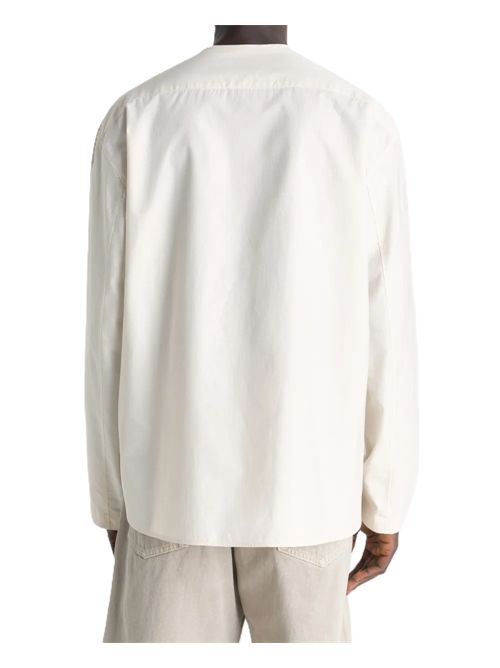 Lemaire camicia a maniche lunghe abbottonata Lemaire | OT0013 LF1500WH048 LIGHT CREAM